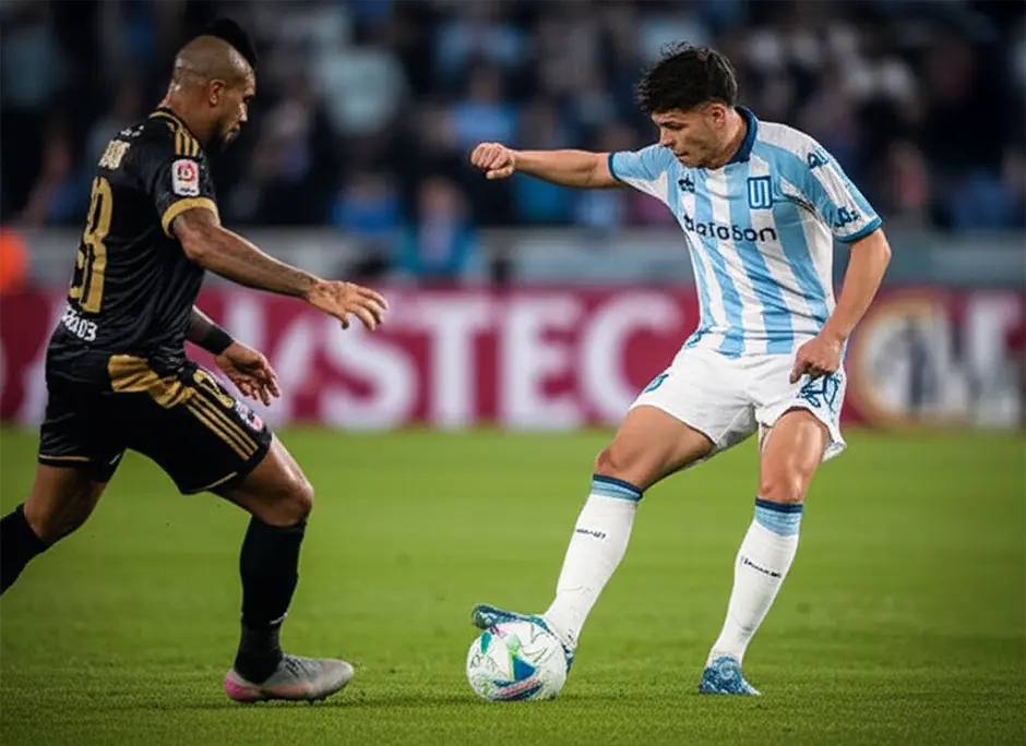 Racing goleó a Colo Colo y clasificó en Libertadores