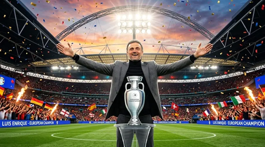 Luis Enrique ganador de Champions League